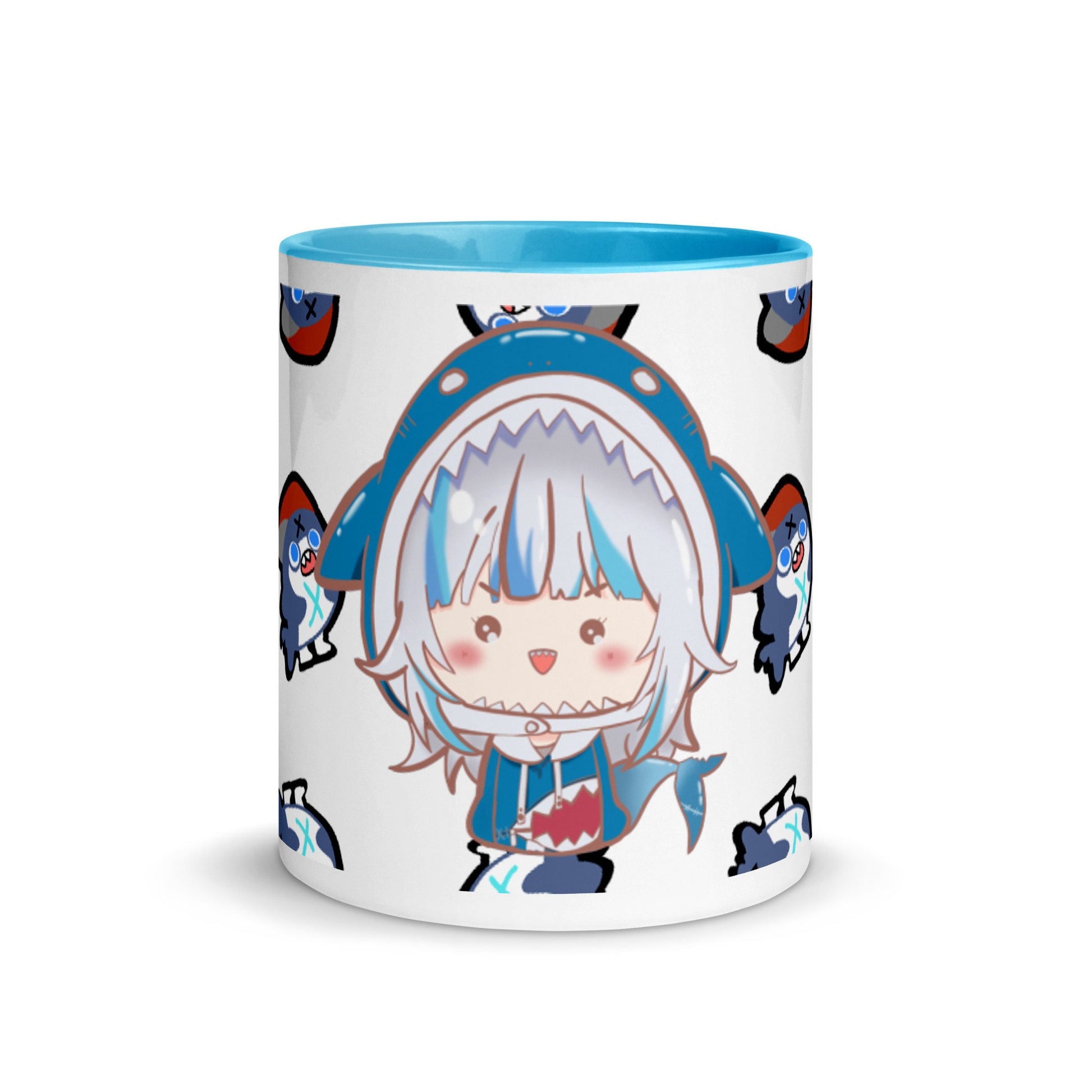 Hololive EN Gawr Gura Mug with Color Inside