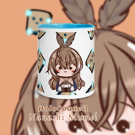 Hololive Nanashi Mumei Mug with Color Inside