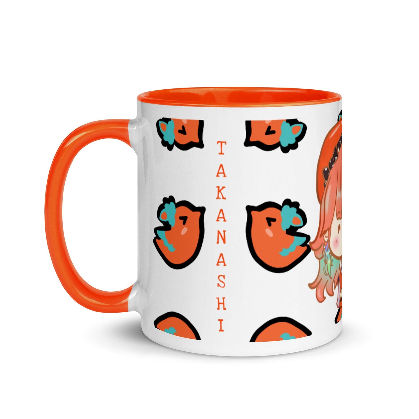 Hololive EN Takanashi Kiara Mug with Color Inside