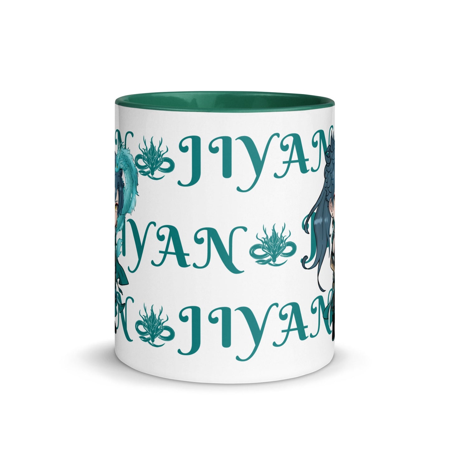 Jiyan Wuthering Waves Mug with Green Color Inside | 11oz & 15oz