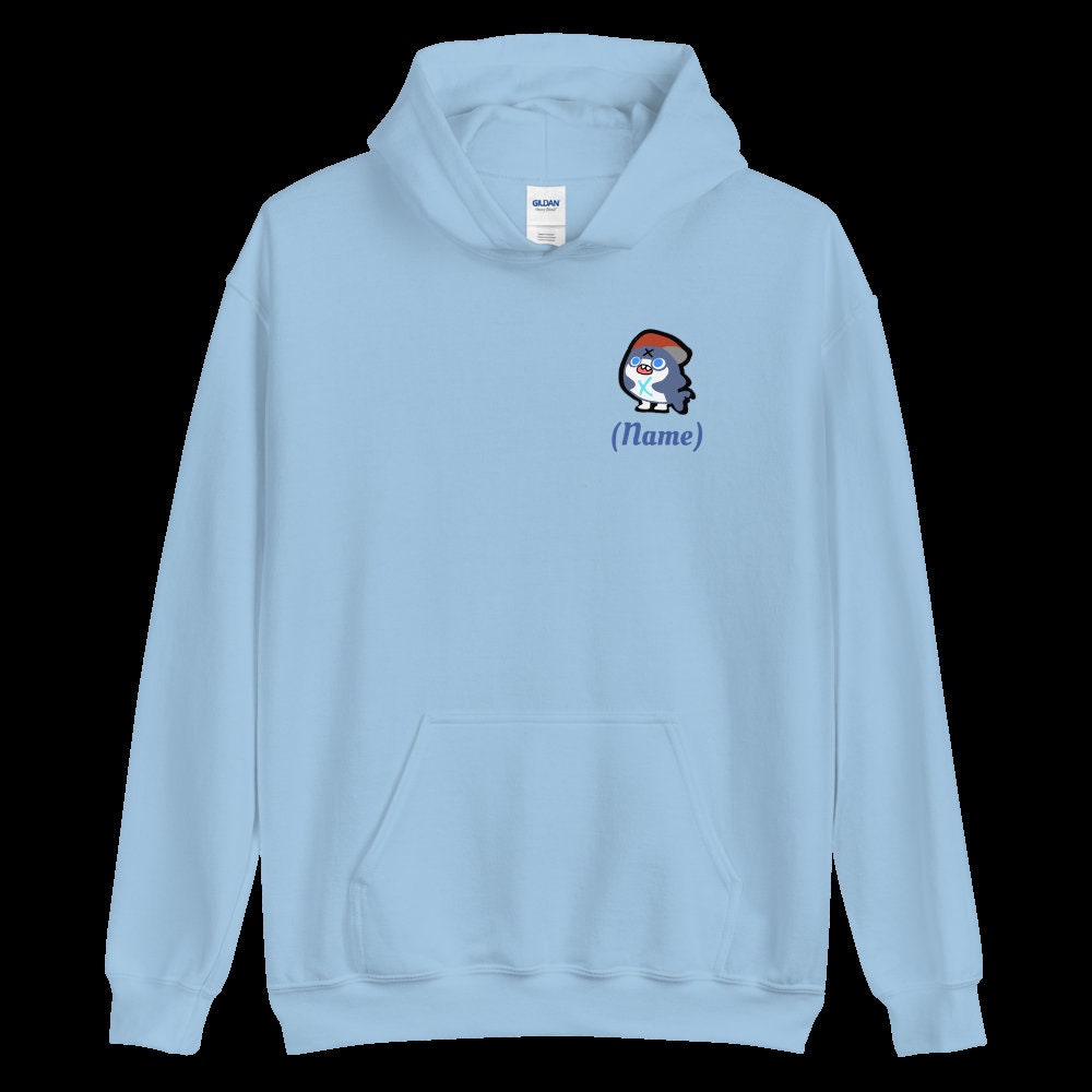 Hololive Gawr Gura Chumbuds fan made Unisex Hoodie