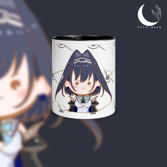 Hololive Ouro Kronii Fan Made Mug with Color Inside