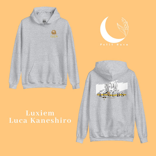 Luca Kaneshiro Merch Nijisanji Luxiem Lucubs Unisex Hoodie