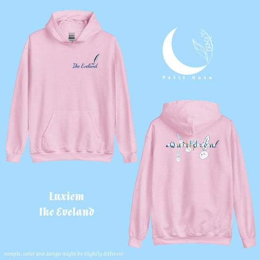 Ike Eveland Nijisanji Luxiem Quilldren Merch Unisex Hoodie